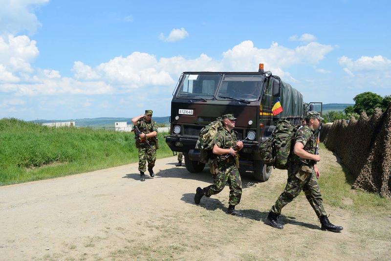 Militari romani la Cincu, Foto: MApN - Nicusor Comanescu