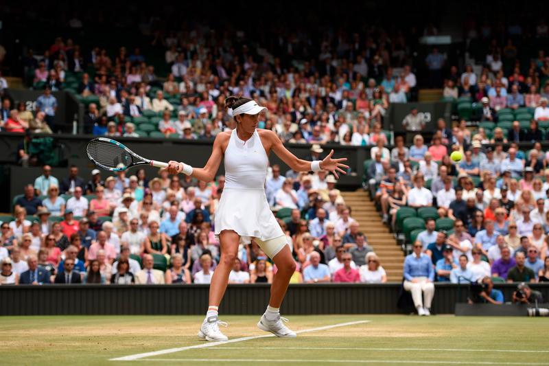 Garbine Muguruza, la Wimbledon, Foto: wimbledon.com