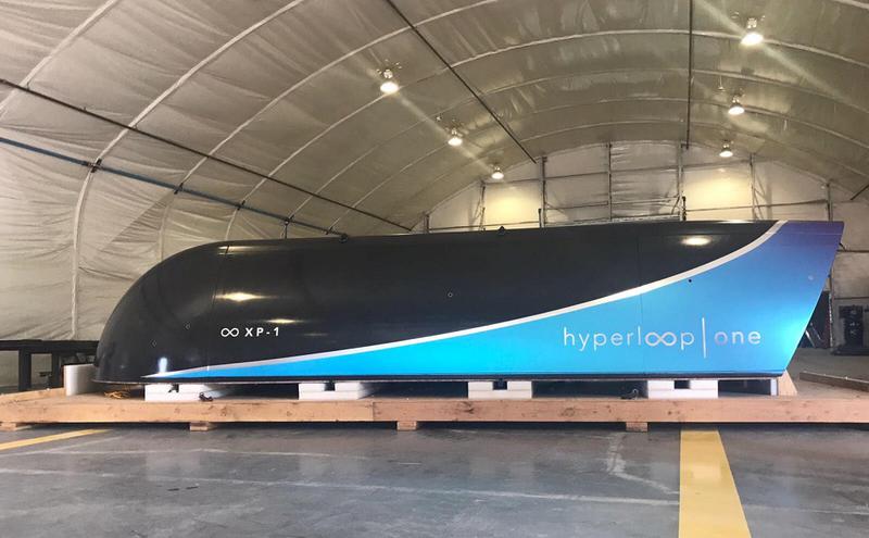 Capsula XP 1, Foto: Hyperloop One