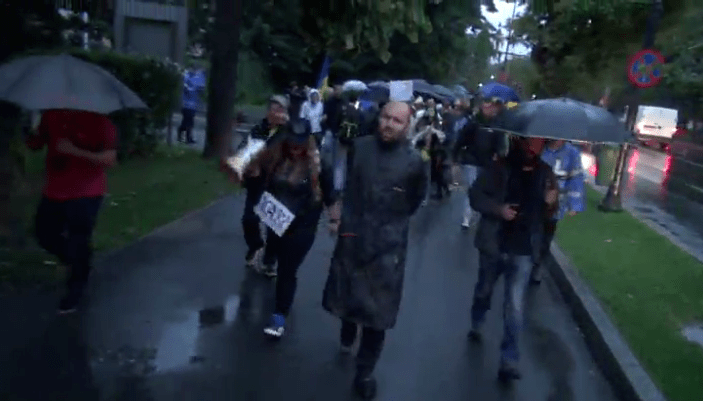 protest, Foto: Captura Privesc.eu