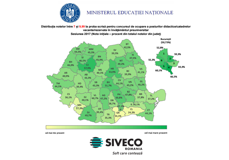harta notelor, Foto: Ministerul Educatiei