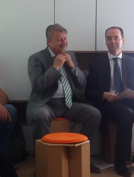 Imagine din timpul discutiilor de marti despre confotul din locuinte, Foto: Hotnews