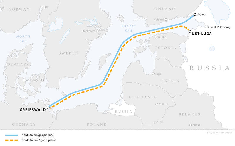 Ruta Nord Stream 2, Foto: Gazprom