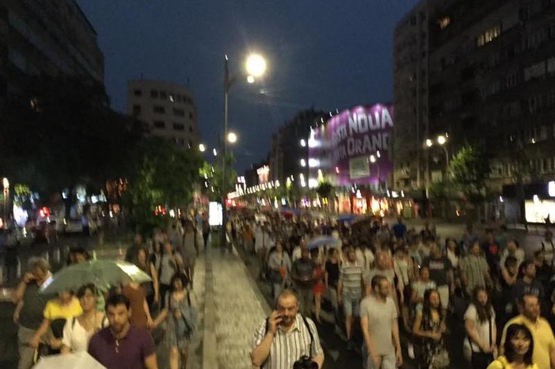 Marsul "Impreuna salvam tara de corupti, Foto: Facebook / Cristian Soimaru