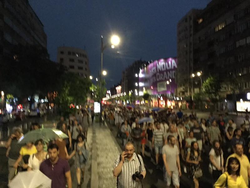 Marsul "Impreuna salvam tara de corupti, Foto: Facebook / Cristian Soimaru