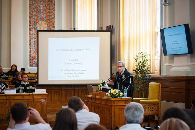 Eric Maskin, Foto: Actual de Cluj
