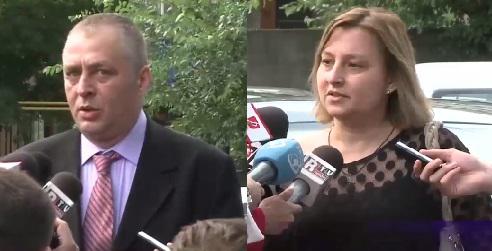 Doru Tulus si Mihaela Iorga, Foto: Captura Digi 24