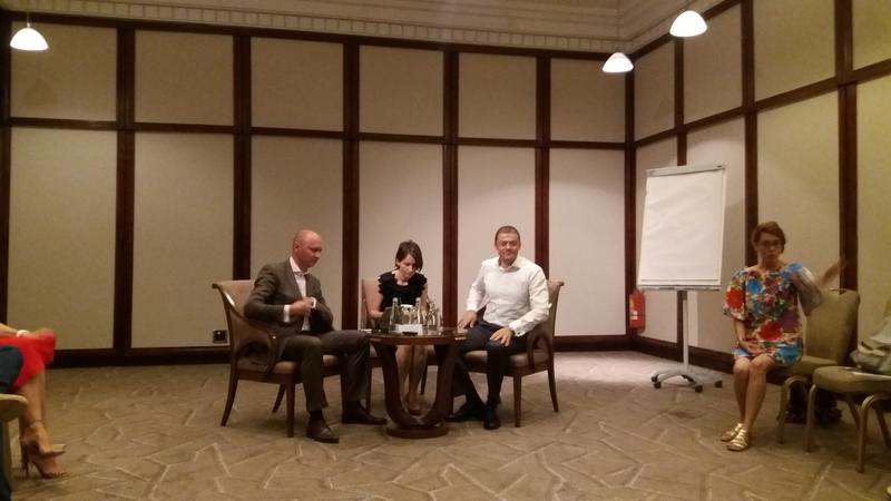 Imagine de la intalnirea EY de joi, Foto: Hotnews