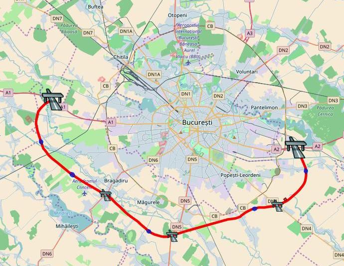 Autostrada de Centura (A0) Sud a Capitalei, Foto: Hotnews