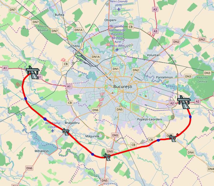 Autostrada de Centura (A0) Sud a Capitalei, Foto: Hotnews