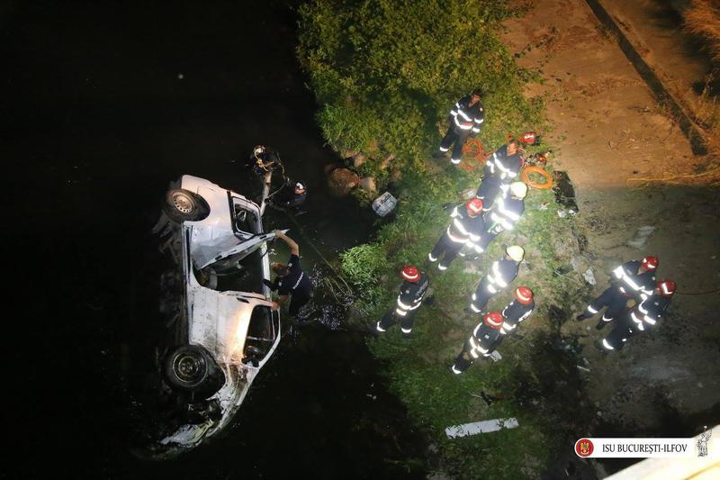 Accident cu 3 morti pe Centura Capitalei, Foto: ISU Bucuresti-Ilfov