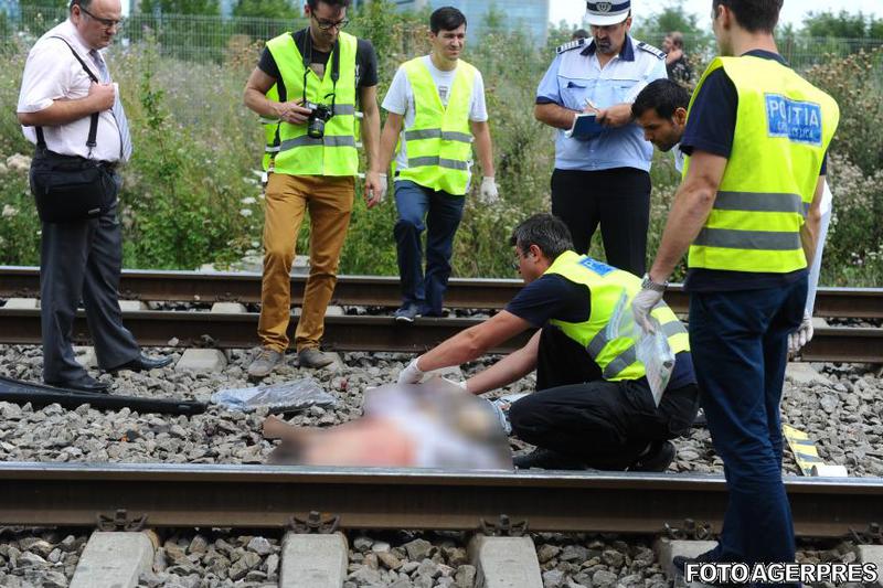 Accident grav de tren (foto arhiva), Foto: AGERPRES