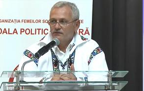 Liviu Dragnea in port popular, Foto: Captura Digi 24