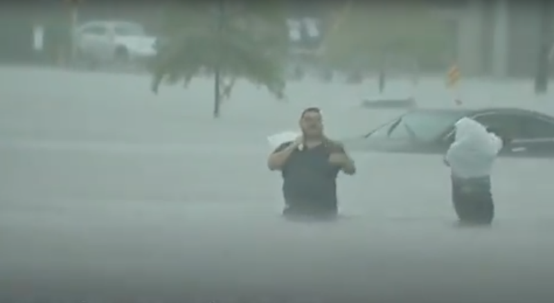 Inundatii catastrofale in Texas, Foto: Captura YouTube