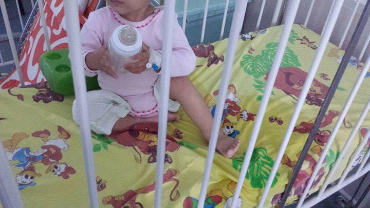 Imagini din Spitalul de Pediatrie Sibiu, Foto: Facebook/ Alina Roxana Mihai