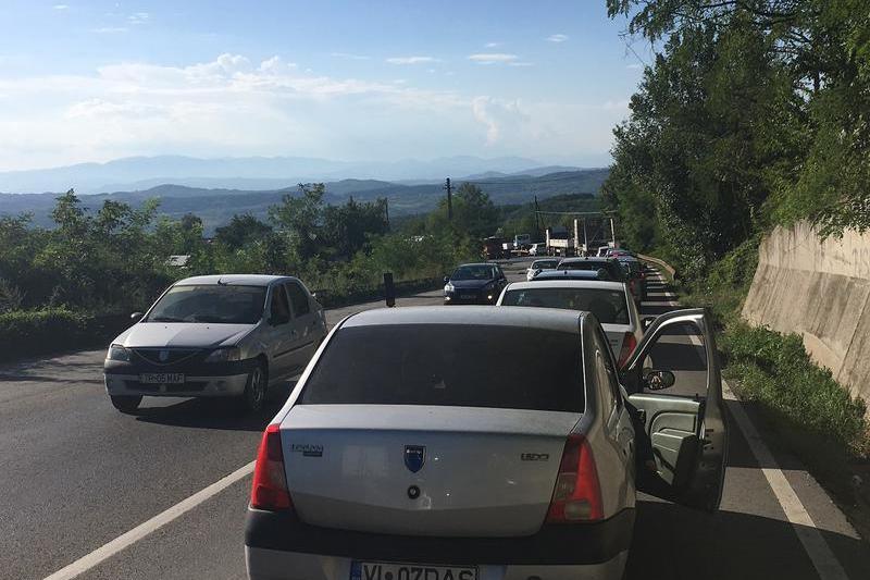 Aglomeratie pe Dealul Negru, Foto: Hotnews