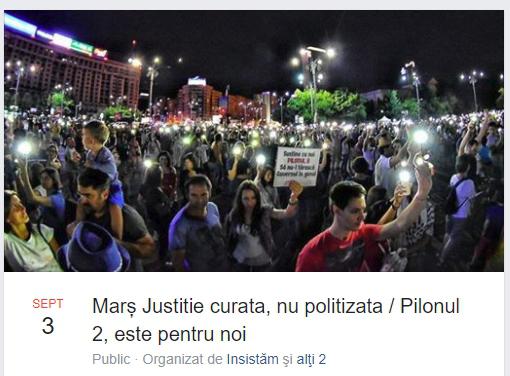 Protest in Piata Victoriei, Foto: Facebook / Coruptia Ucide