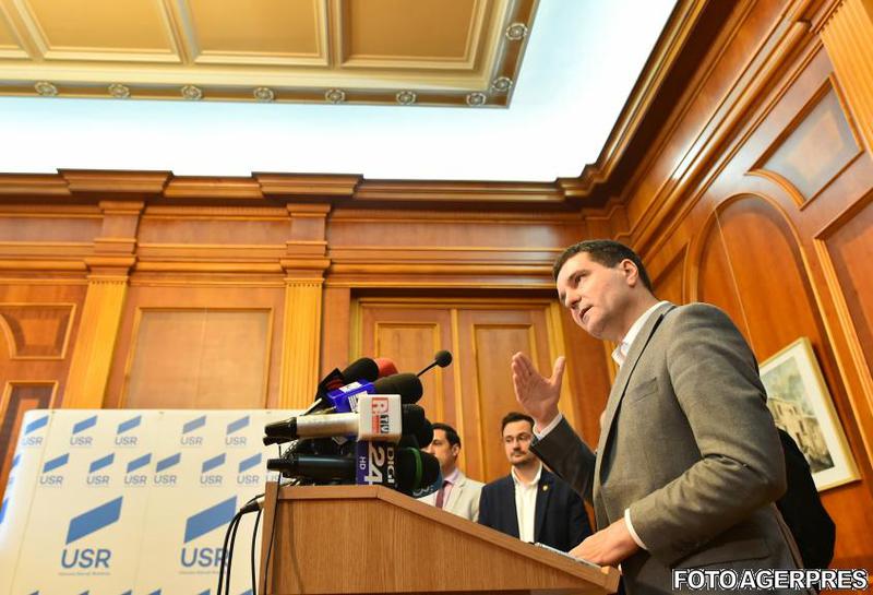 Nicusor Dan nu vrea ca USR sa se pozitioneze pe tema Coalitiei pentru Familie , Foto: Agerpres