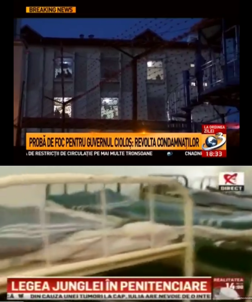 Antena 3 si Realitatea TV despre conditiile din penitenciare, Foto: Colaj foto