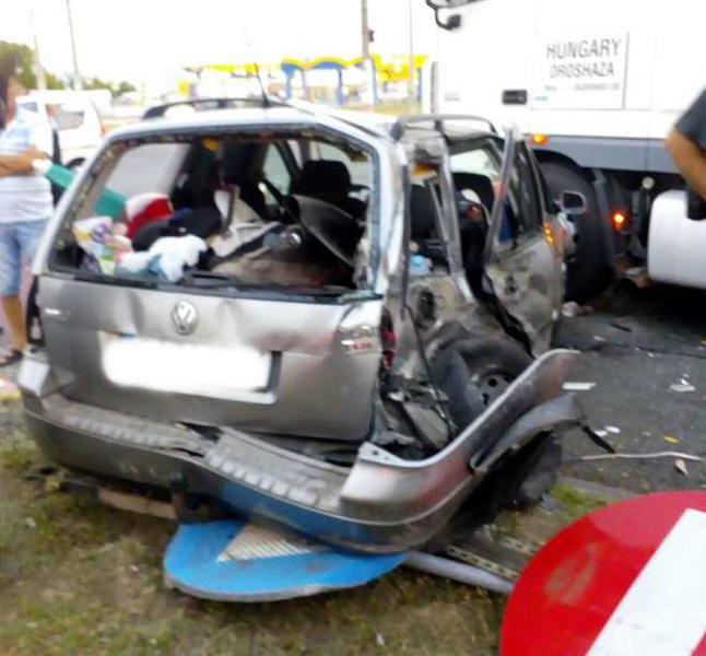 Accident rutier, Foto: ISU Giurgiu