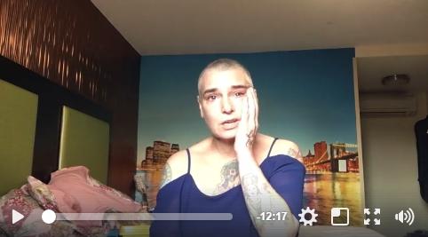 Sinead O'Connor, Foto: Captura Facebook