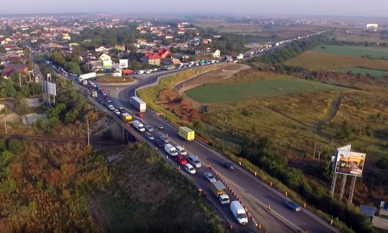 Trafic rutier gatuit pe Centura Capitalei, Foto: Captura YouTube