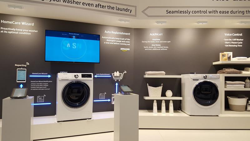 Masini de spalat Samsung la IFA Berlin, Foto: Hotnews