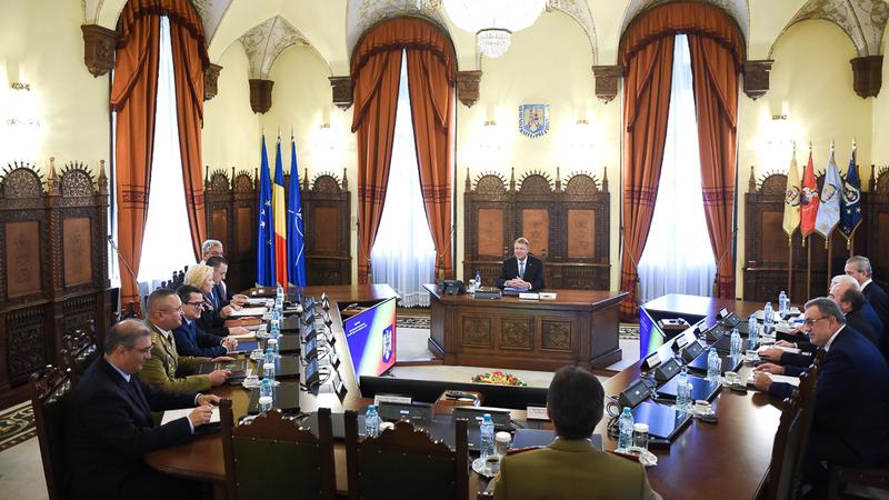 Sedinta CSAT, Foto: Administratia Prezidentiala