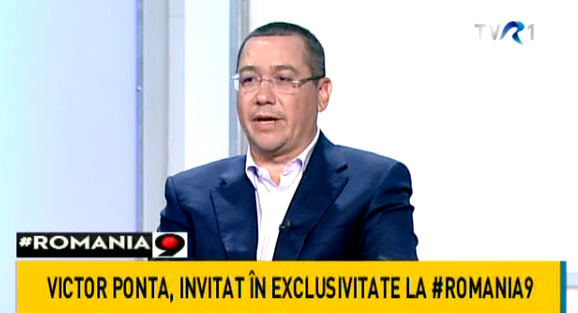 Victor Ponta, Foto: Captura TVR