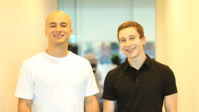 Teodor Scorpan si Axel Le Borgne - fondatorii Baro io, Foto: Fribourg Digital