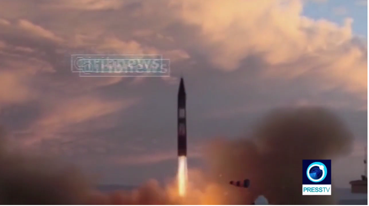 Iran, racheta balistica (foto arhiva), Foto: captura video presstv