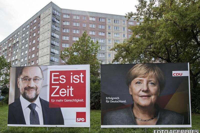 Merkel si Schulz, Foto: AGERPRES