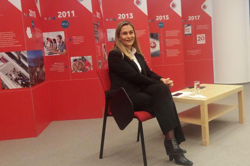 Murielle Lorilloux, CEO Vodafone Romania, Foto: Hotnews