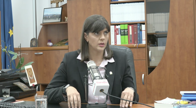 Laura Codruta Kovesi, Foto: Captura Privesc.eu