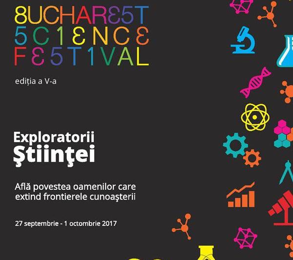 Afis Bucharest Science Festival, Foto: Hotnews