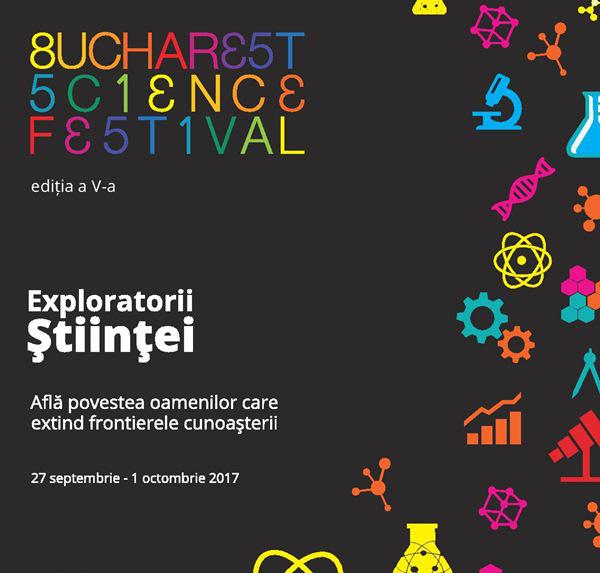 Afis Bucharest Science Festival, Foto: Hotnews