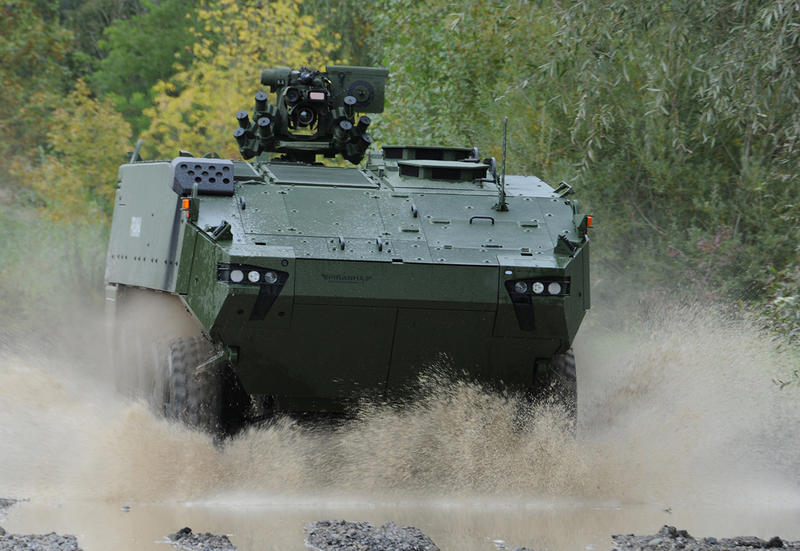 Transportorul blindat Piranha 5, Foto: Mowag