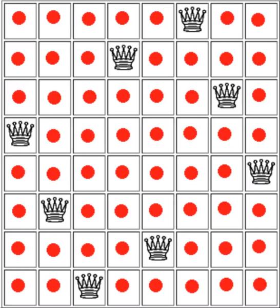 problema celor 8 regine, Foto: Captura YouTube