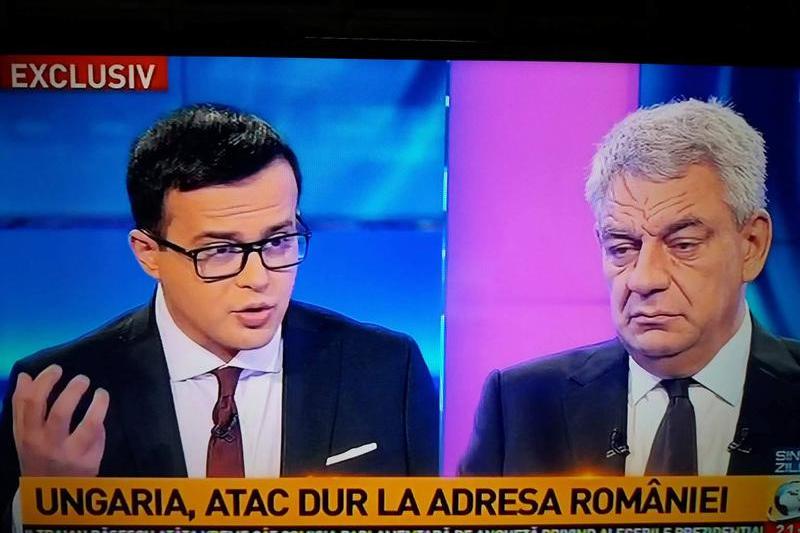 Premierul Mihai Tudose la Antena 3, Foto: captura Antena 3