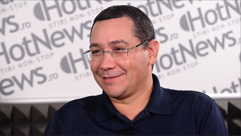 Victor Ponta in studioul HotNews.ro, Foto: Hotnews