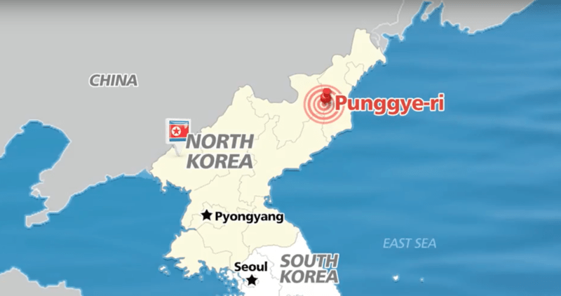 Regiunea in care Coreea de Nord isi face testele nucleare, instabila, Foto: Captura YouTube