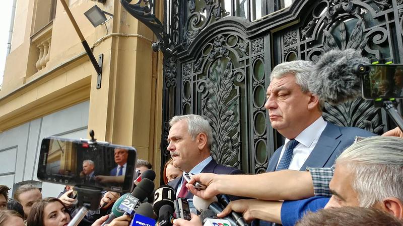 Mihai Tudose si Liviu Dragnea, Foto: Hotnews