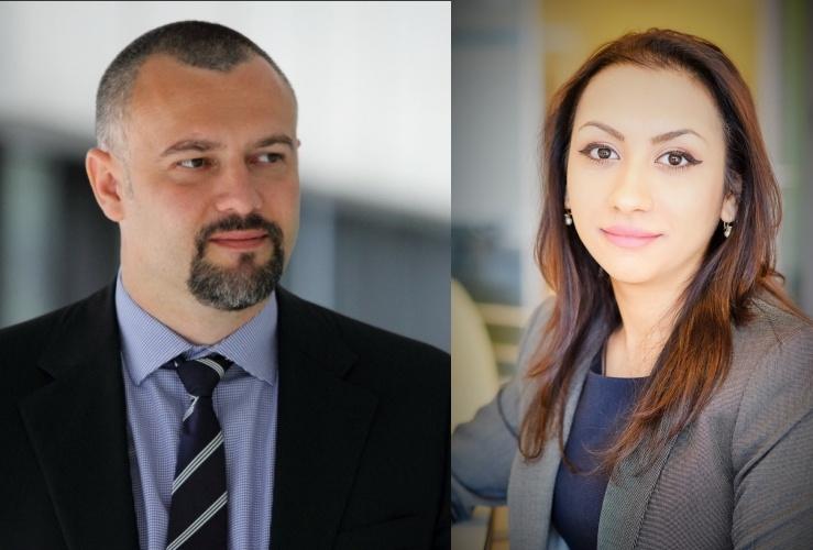 Andrei Burz-Pinzaru, Roxana Bratosin, Foto: Deloitte si Reff&Asociatii