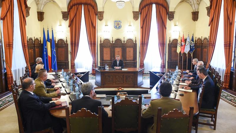 Sedinta CSAT, Foto: Administratia Prezidentiala