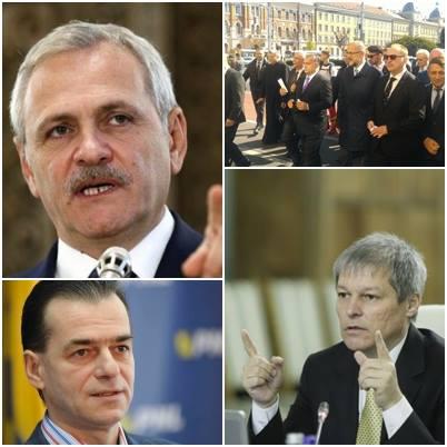 Politic show, Foto: Colaj foto