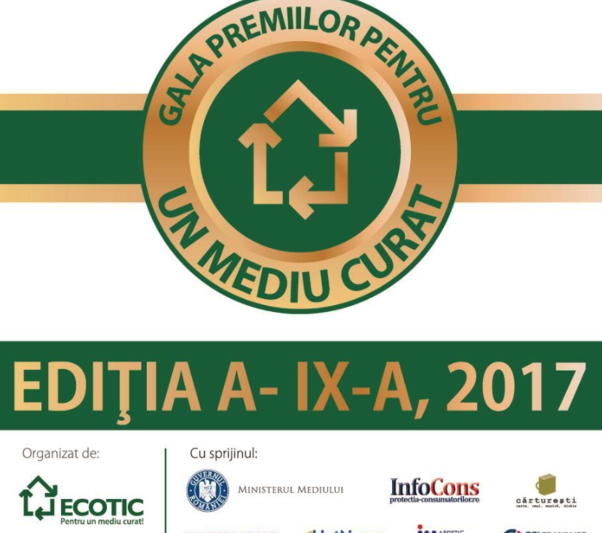 Gala Premiilor Pentru Un Mediu Curat - 2017, Foto: ecotic