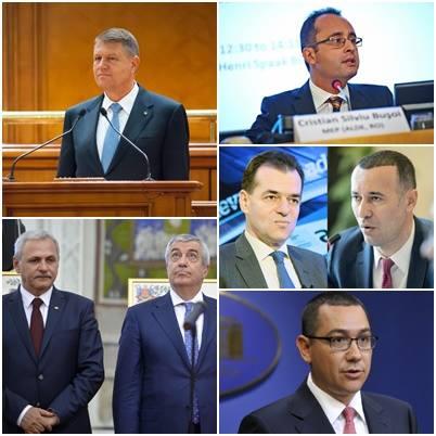 Politic show, Foto: Colaj foto