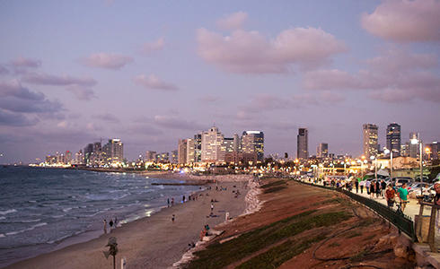 Poza plaja Tel Aviv, Foto: Smile Media