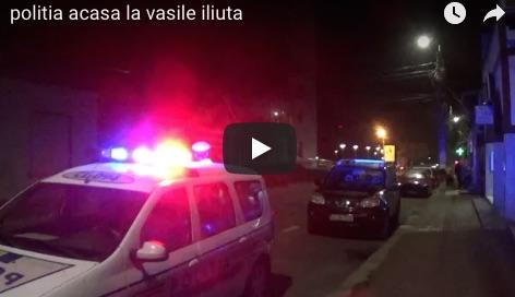Politia acasa la Vasile Iliuta, Foto: Captura YouTube