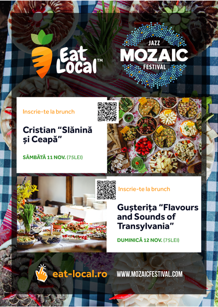 Poster-Eat-Local, Foto: Mozaic Jazz Festival